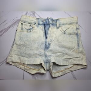 Levi's Light Blue Denim Jean Shorts | Size 27